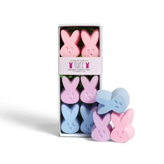 DUCKIES FLUFFLE PINK CHALK SET