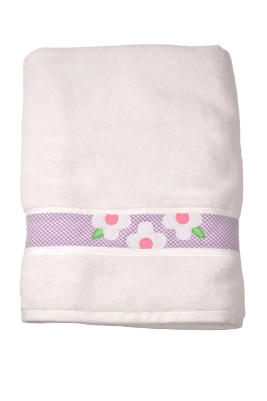 LAVENDER FLOWERS TOWEL