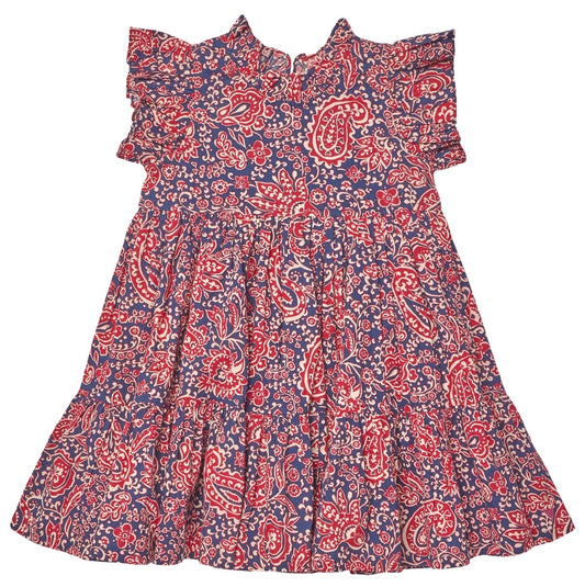 JENNIFER DRESS PAISLEY VINES