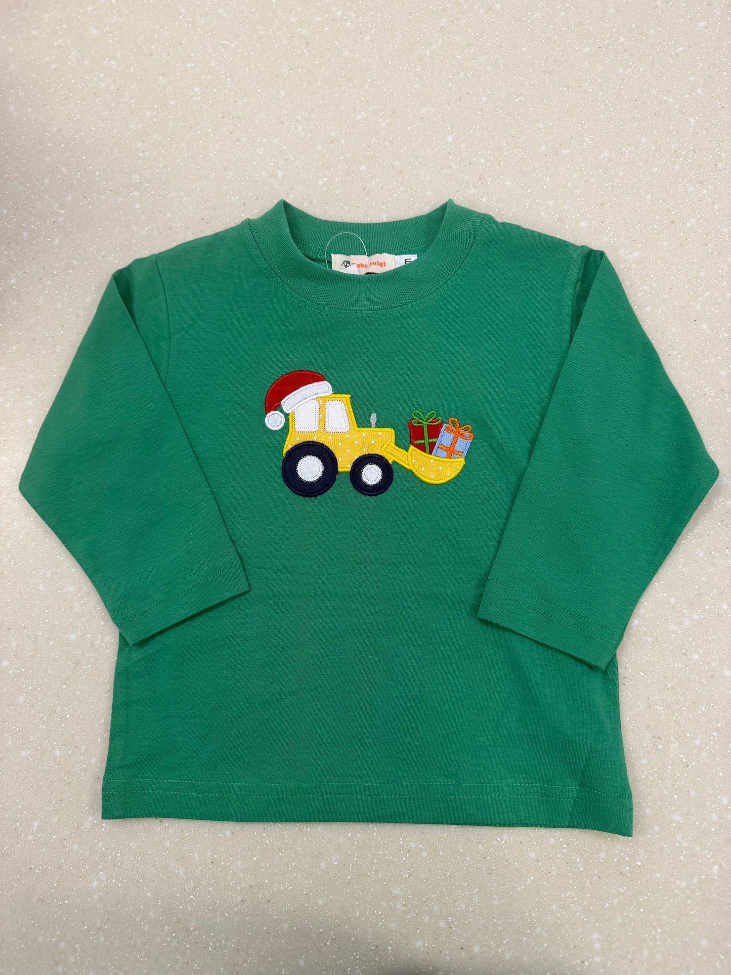GREEN CHRISTMAS FRONTLOADER SHIRT