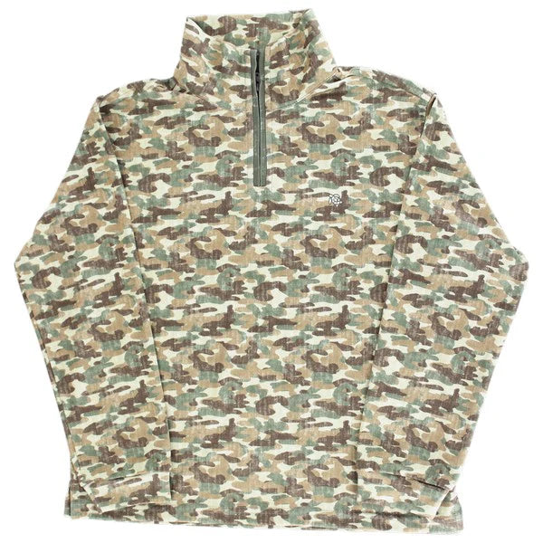 PERFORMANCE HALFZIP CAMO