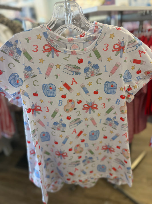 SCHOOL SUPPLIES SUSIE SWING DRESS