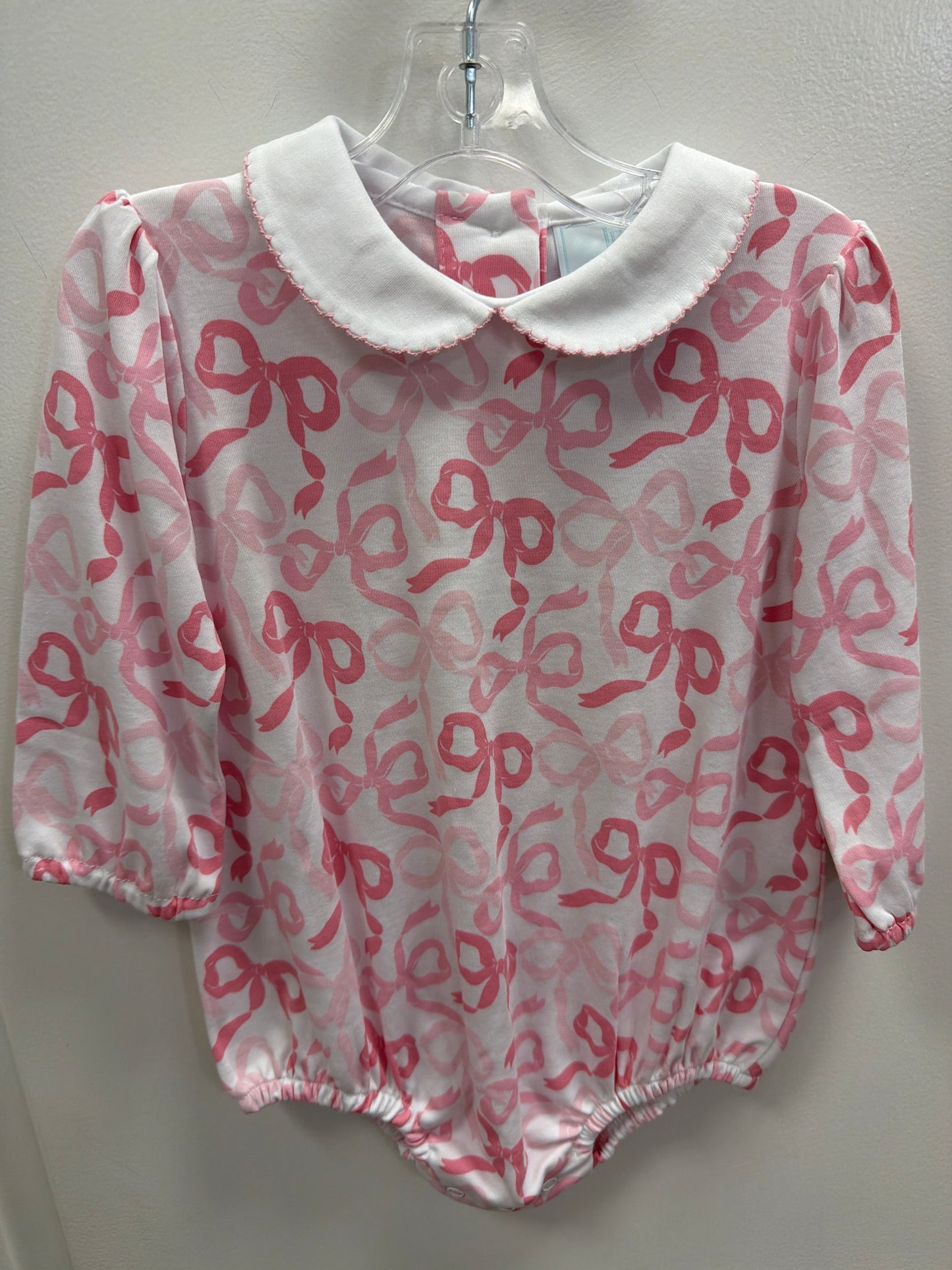 BOWS/RIBBONS PRINTED PETER PAN BUBBLE