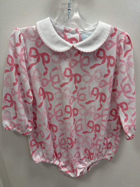 BOWS/RIBBONS PRINTED PETER PAN BUBBLE