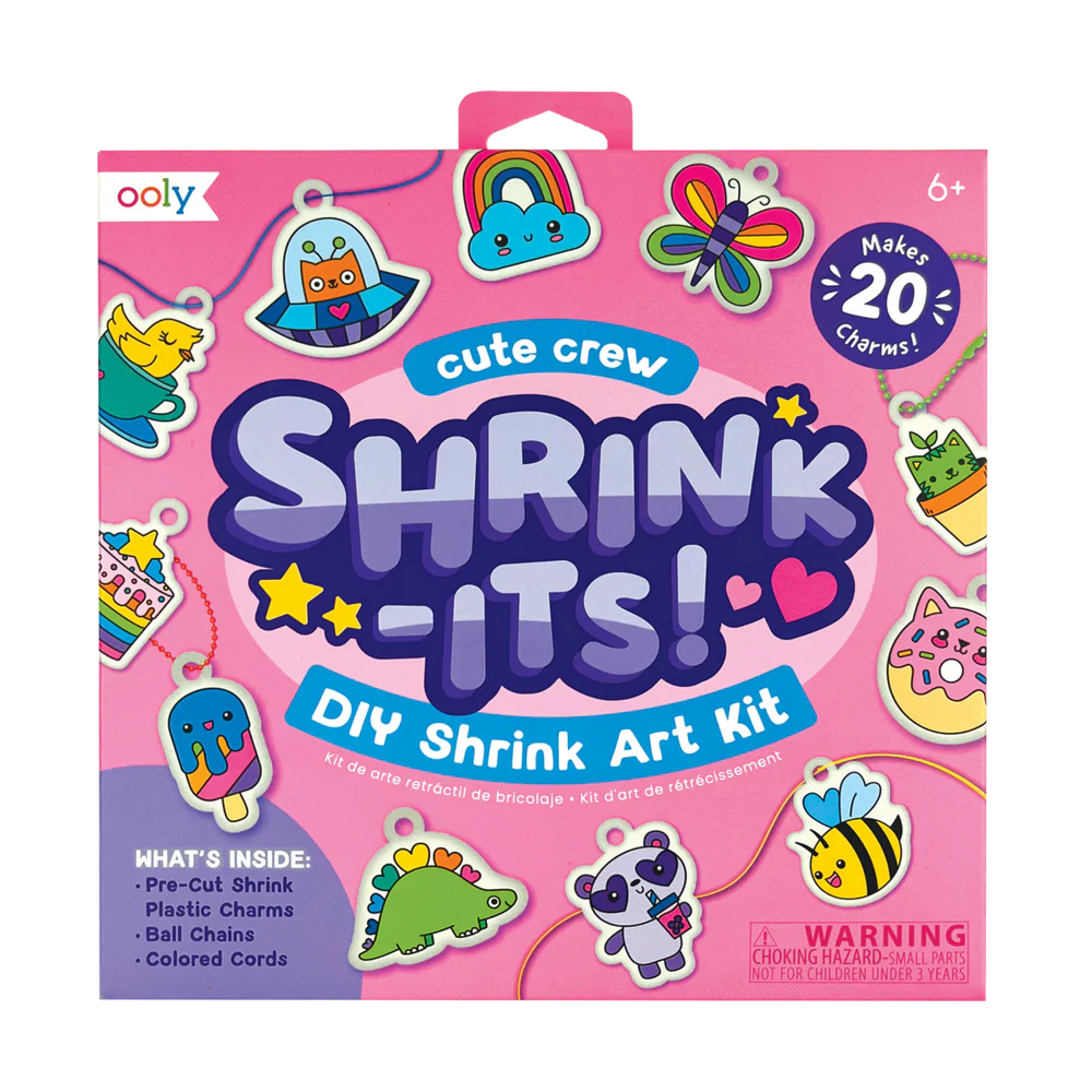 SHRINK IT ART KIT- CUTE CREW