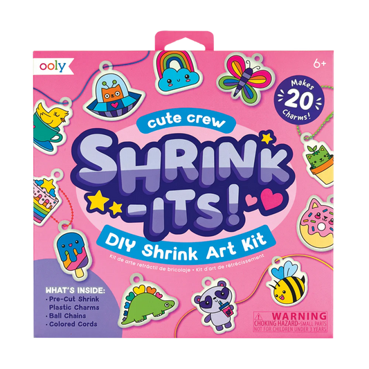 SHRINK IT ART KIT- CUTE CREW