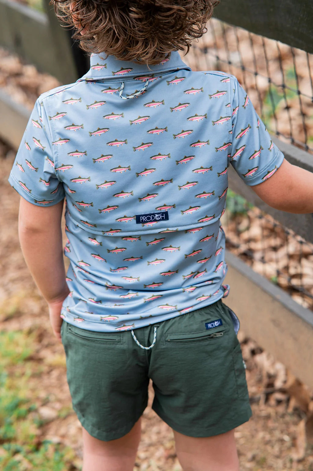 SS PERFORMANCE POLO RAINBOW TROUT PRINT