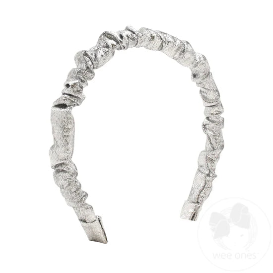 METALLIC LAME HEADBAND