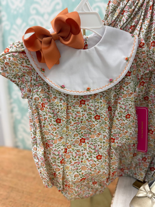 ORANGE LIBERTY FLORAL BUBBLE