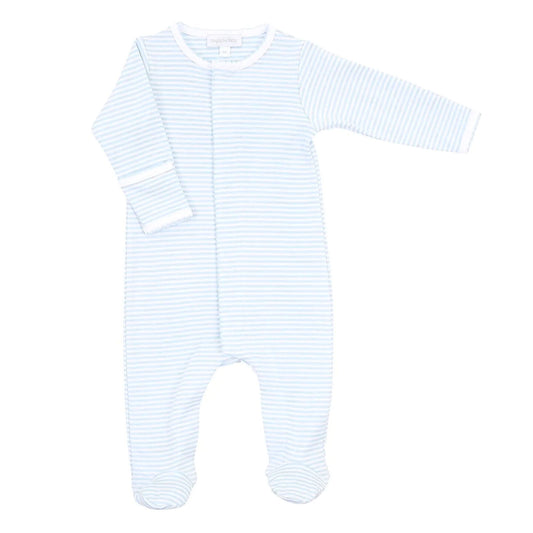 ESSENTIALS BLUE STRIPE FOOTIE