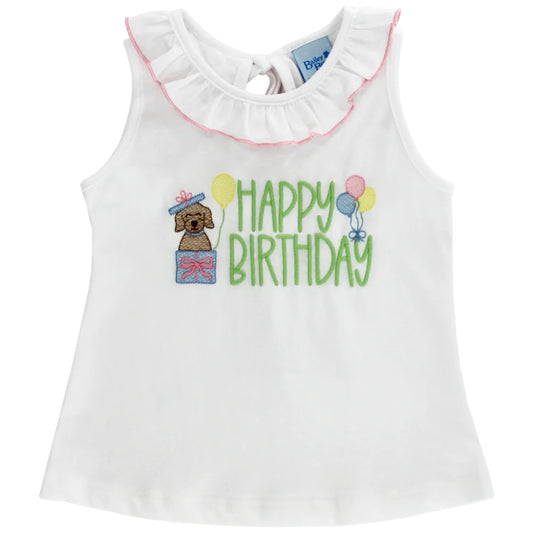 GIRLS HAPPY BIRTHDAY TSHIRT
