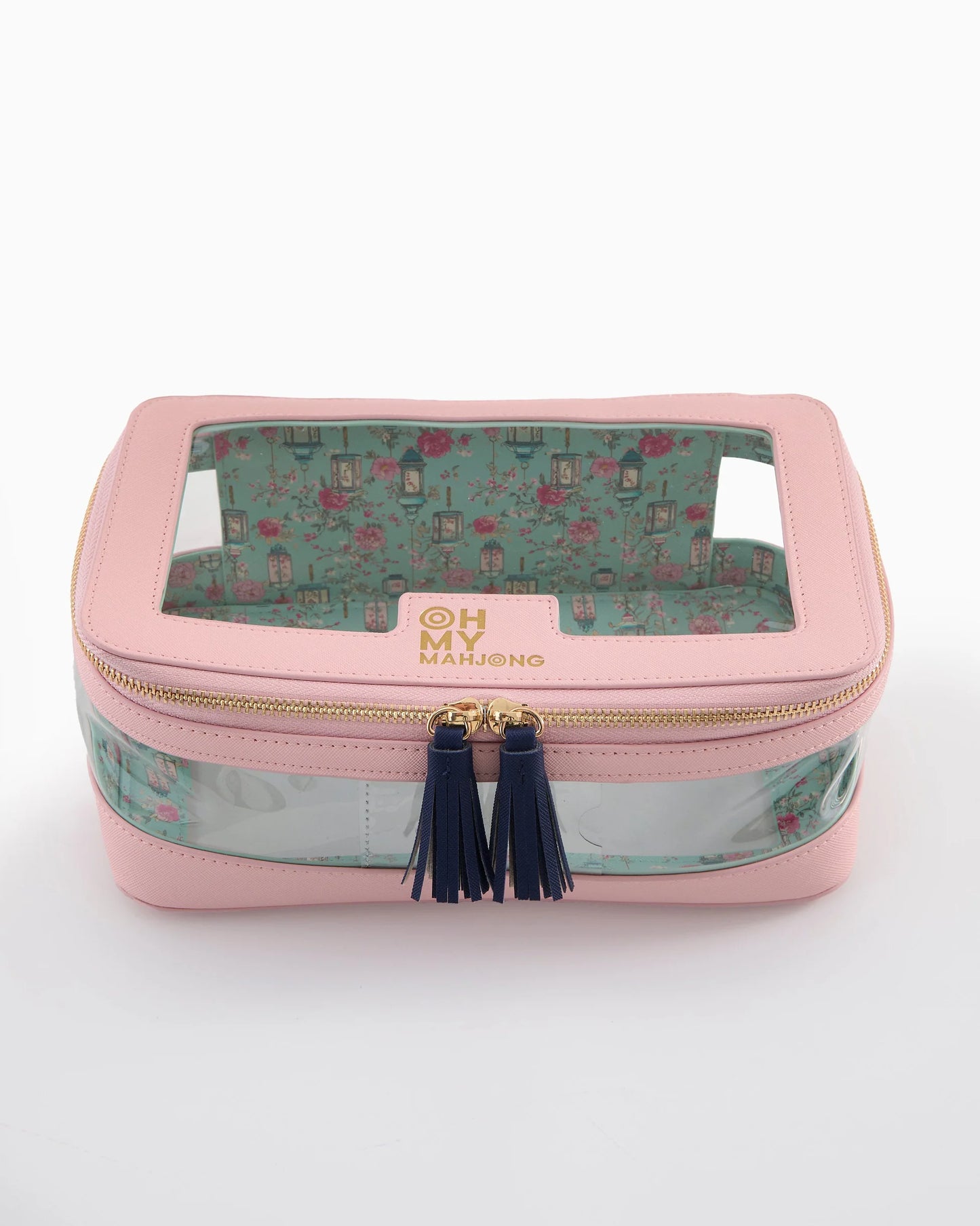 LT PINK TILE STORAGE BAG