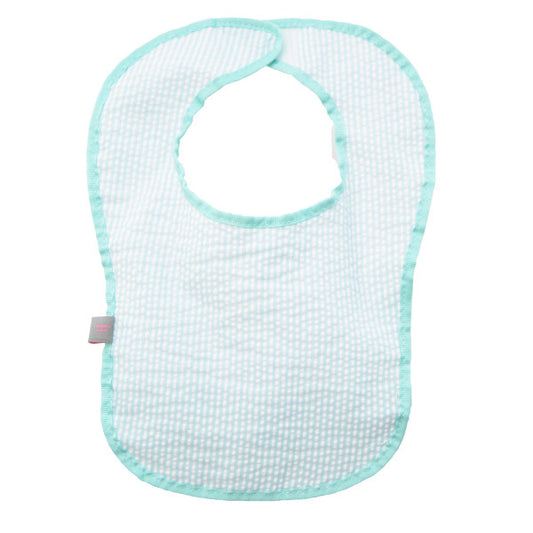 MINT SEERSUCKER BIB