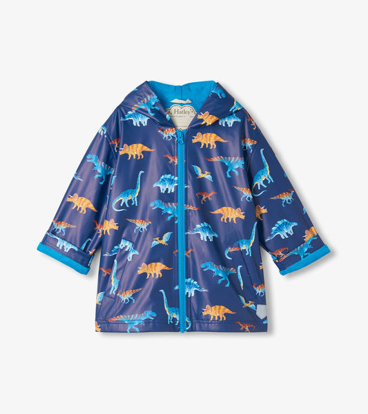 COLORFUL DINOS RAINCOAT