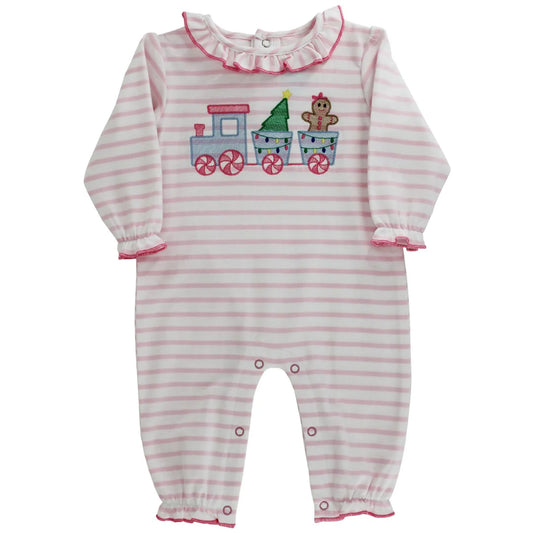 GINGERBREAD EXPRESS KENDALL ROMPER