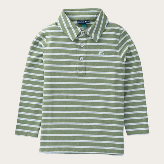 LS TOO COOL POLO HEDGE CASHMERE BLUE STRIPE