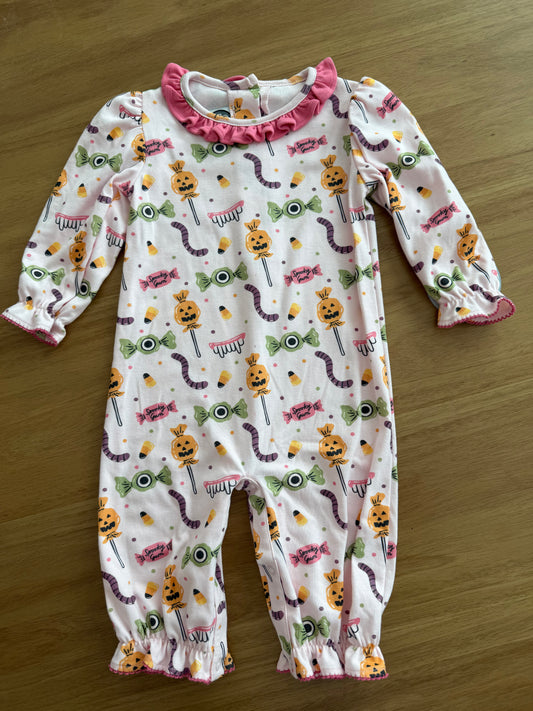TRICK OR TREAT RUFFLE ROMPER