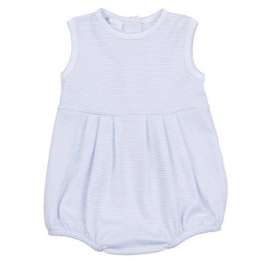 MINI STRIPES BODYSUIT LT BLUE