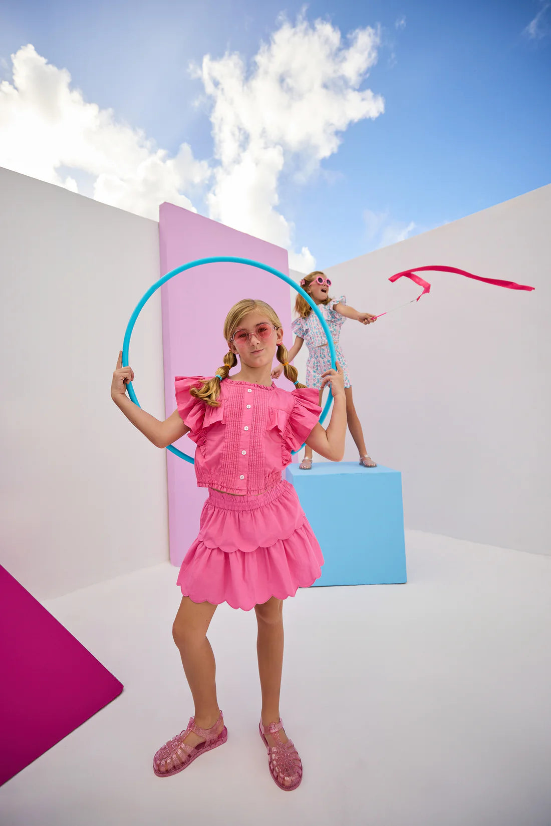 ANNIE TOP HOT PINK