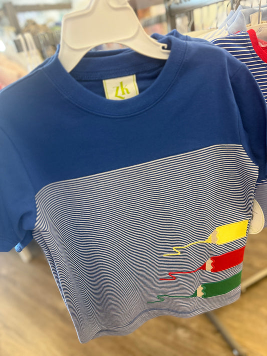CRAYON SCOTT COLORBLOCK TEE