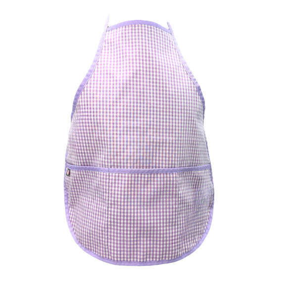 LILAC GINGHAM ART SMOCK