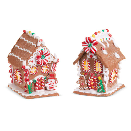 5.5 LIGHTED GINGERBREAD HOUSE