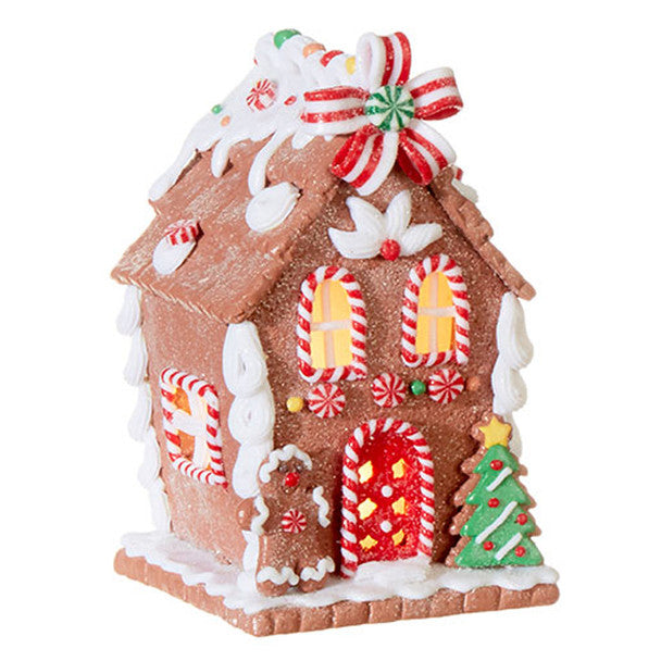 5.5 LIGHTED GINGERBREAD HOUSE