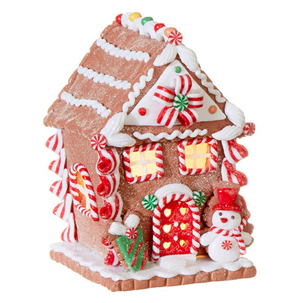 5.5 LIGHTED GINGERBREAD HOUSE