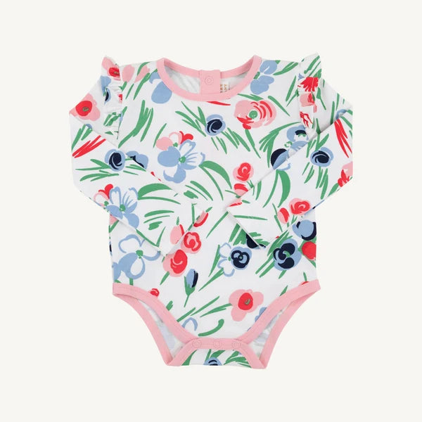 LS WENDY ONESIE FAIR ST FLORAL