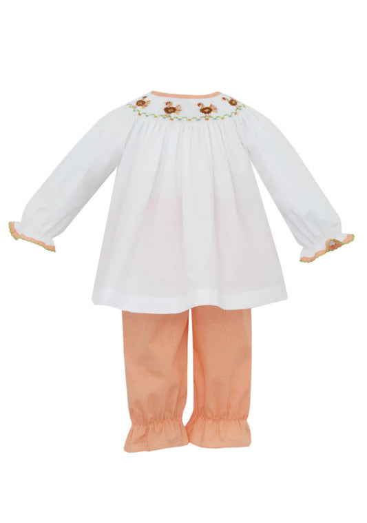 ORANGE TURKEY PANT SET