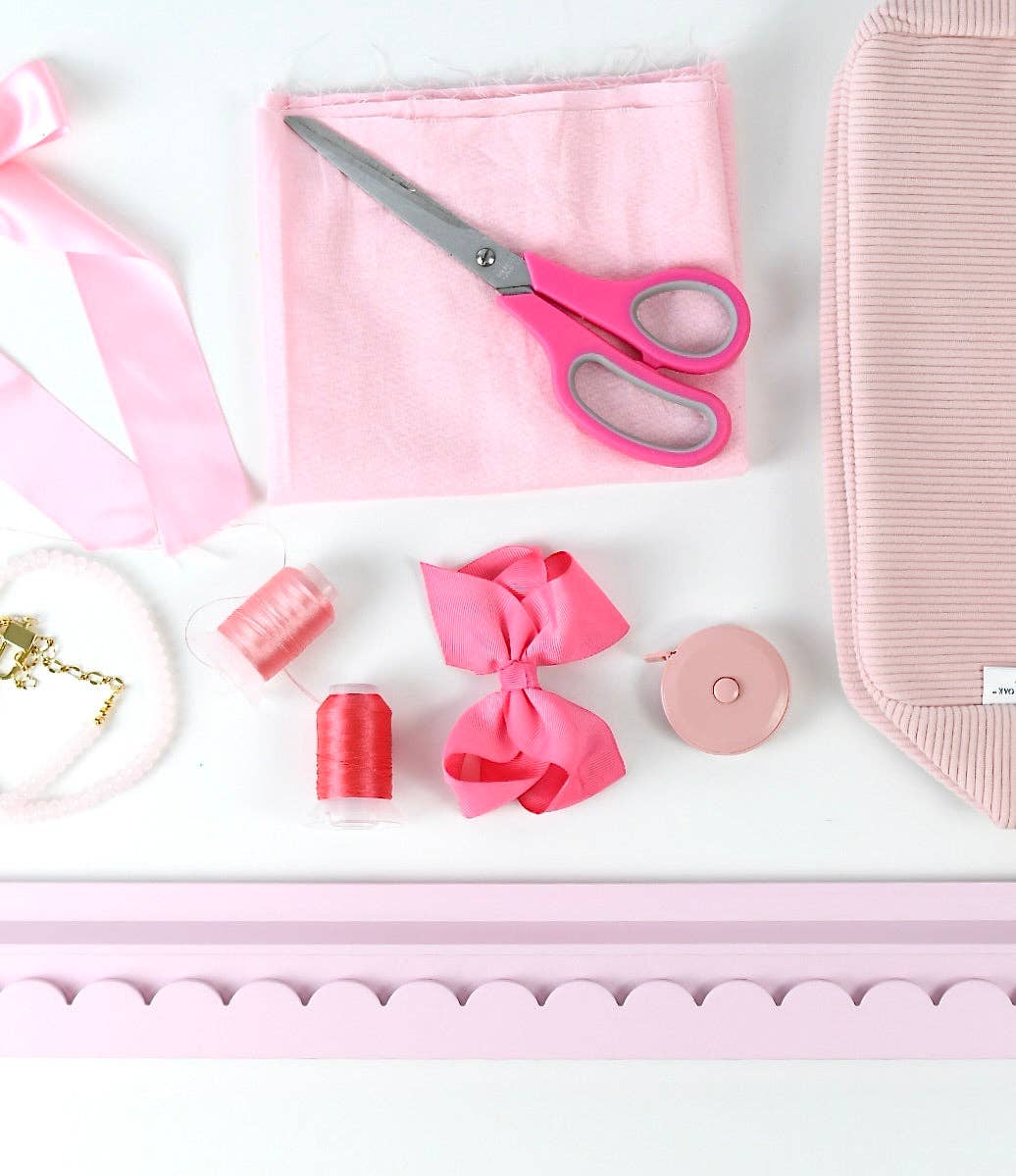 Ballet Pink Scalloped Wooden Mahjong Racks