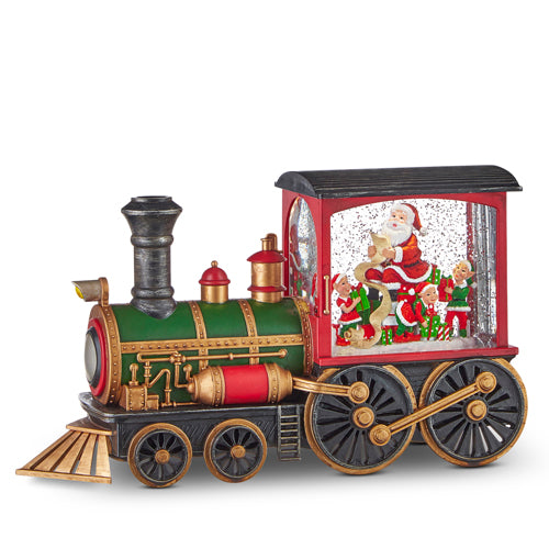 SANTAS LIST MUSICAL LIGHTED WATER TRAIN