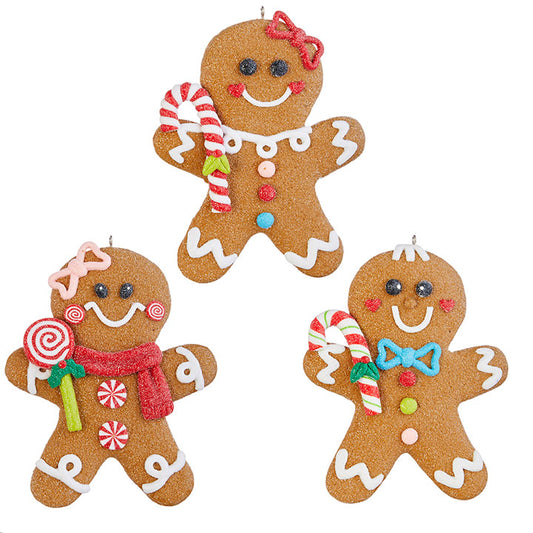 GINGERBREAD MAN ORNAMENT