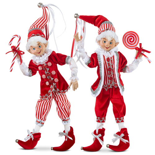 16'' POSABLE ELF RED