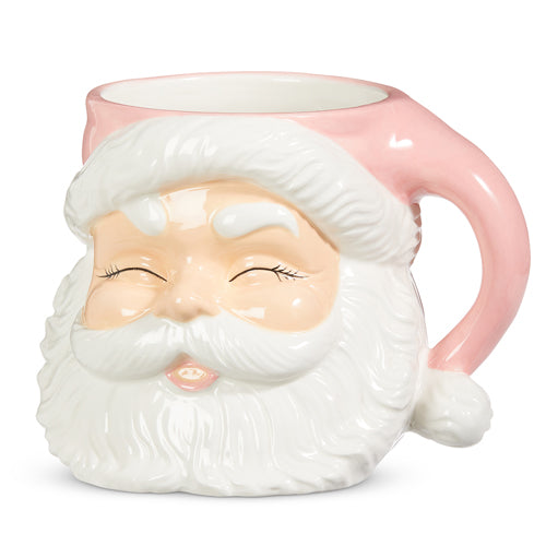 8'' PINK SANTA CONTAINER