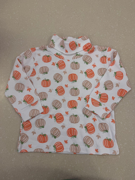 PASTEL PUMPKINS TURTLENECK