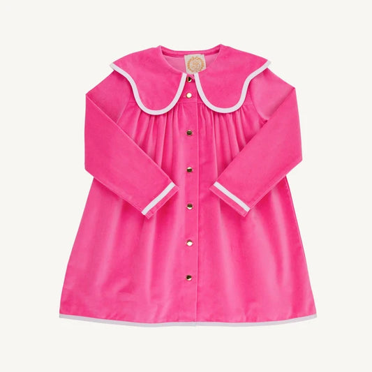 TABITHA DRESS WINTER PARK PINK VELVETEEN