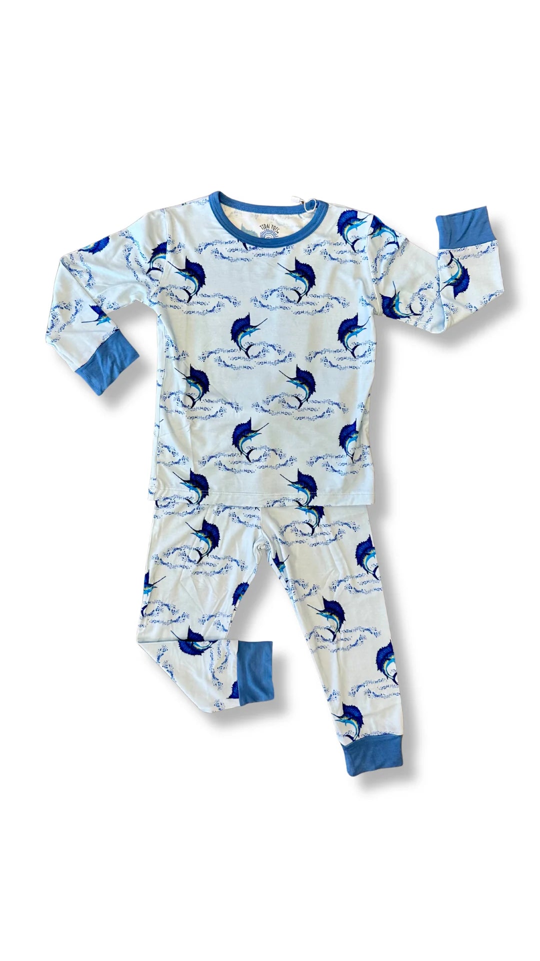 SUMMERTIME SAILS BLUE LS PANT SET