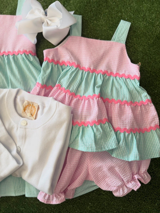 POPOVER SET PINK/GREEN