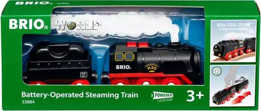 BATTERY POWERED STEAMING TRAIN