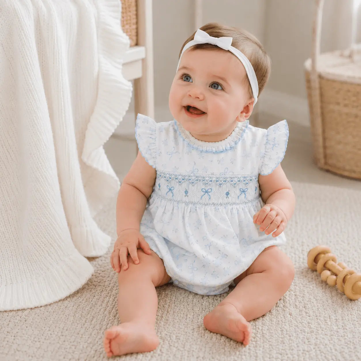 ELOISE CLASSIC SMOCKED BUBBLE
