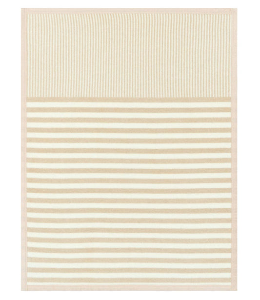 Sweet Pea Stripe Oak Mini Blanket