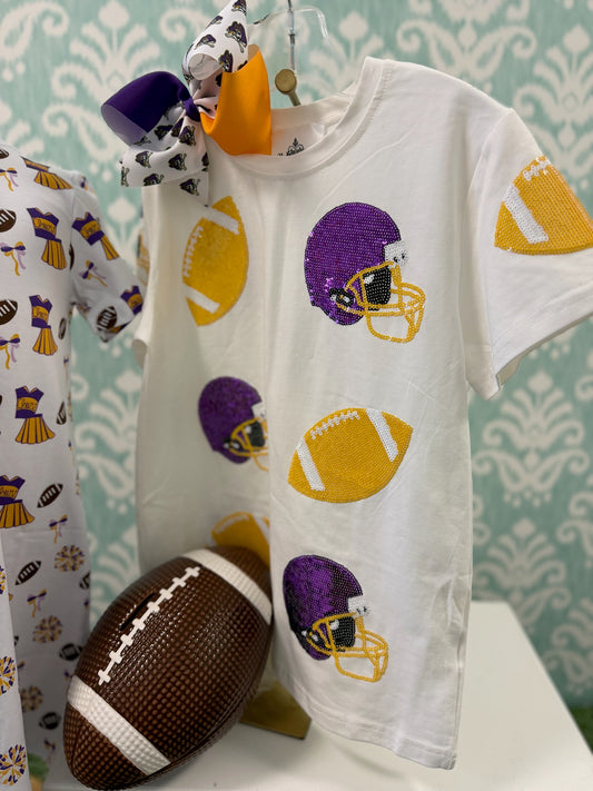 ECU FOOTBALL FEVER WHITE TSHIRT