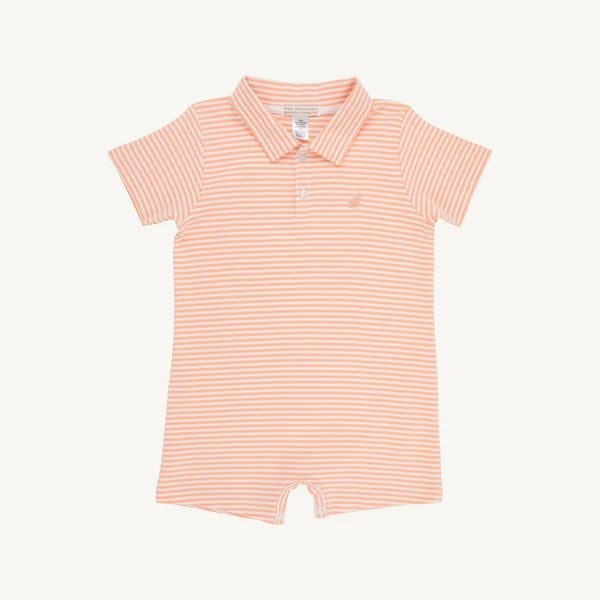 SIR PROPERS ROMPER SEASHORE SHERBET STRIPE