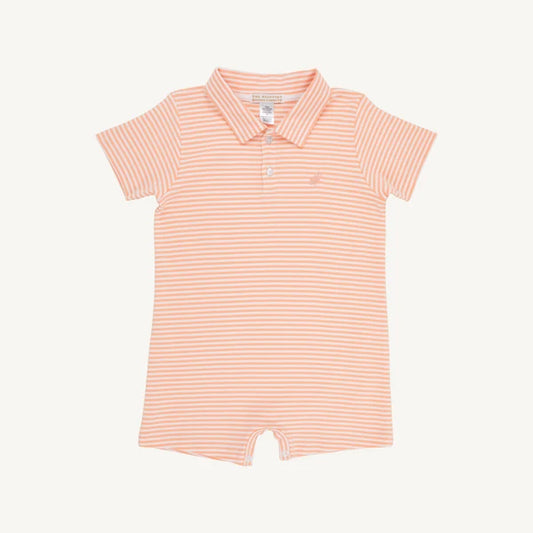 SIR PROPERS ROMPER SEASHORE SHERBET STRIPE
