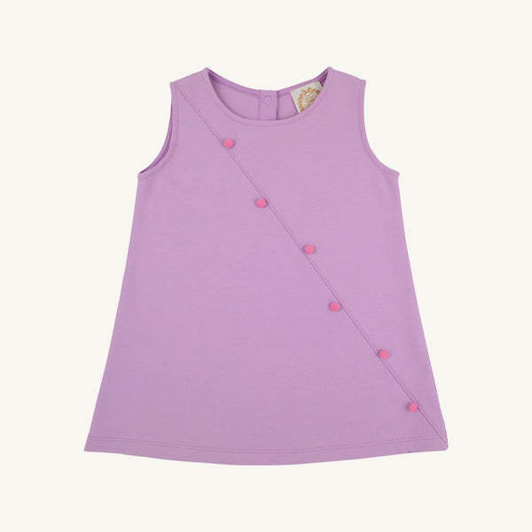 BLAKE BUTTON DRESS VALLEY HIGH VIOLET