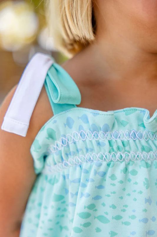 LAINEYS LITTLE DRESS SARASOTA SCHOOL OF FISH