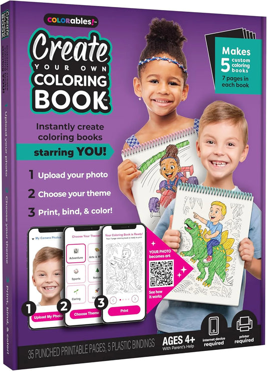 CREATE YOUR OWN COLORING BOOK