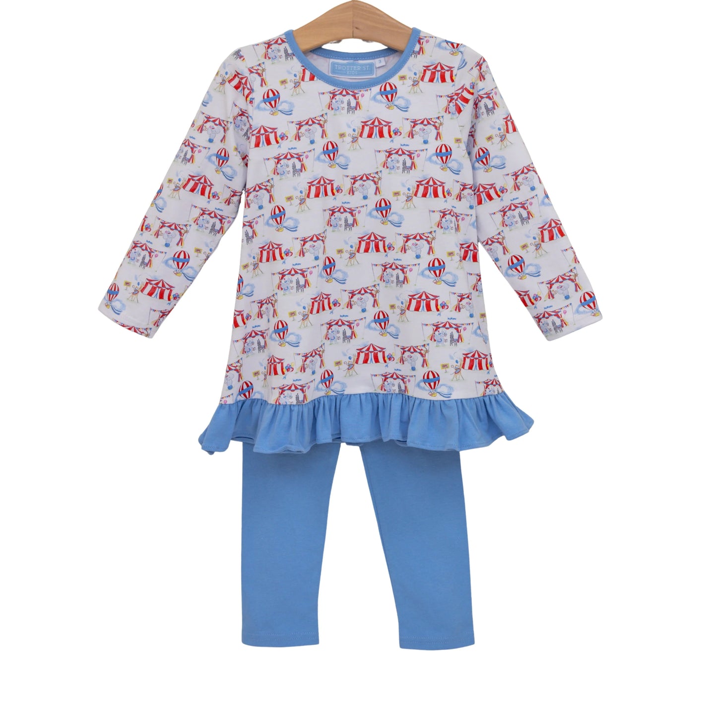 UNDER THE BIG TOP RUFFLE PANT SET