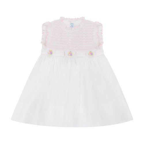 SLEEVELESS WHITE SECRET GARDEN DRESS